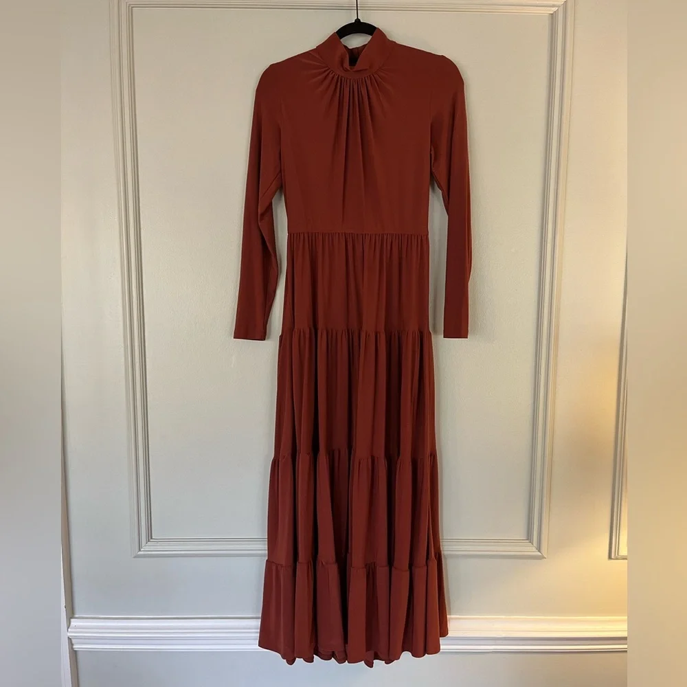 Taylor Tiered Maxi Dress Size 4 - Picture 4 of 5
